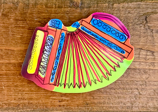 Medium Accordion Sticker
