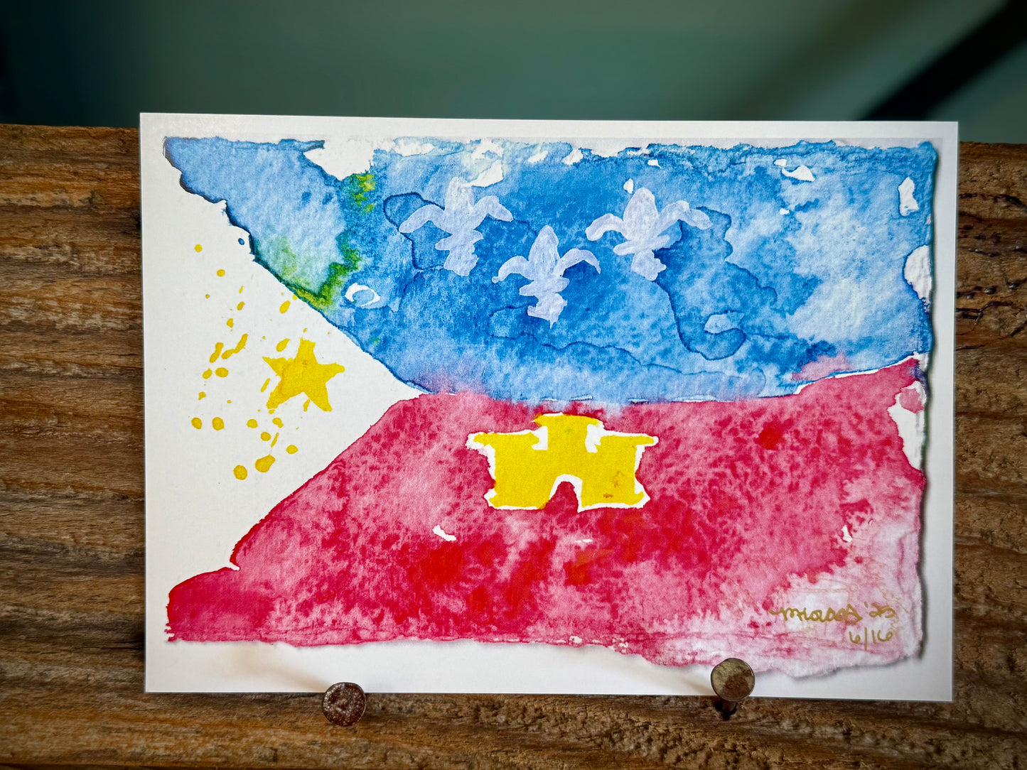 Acadiana Flag - Print