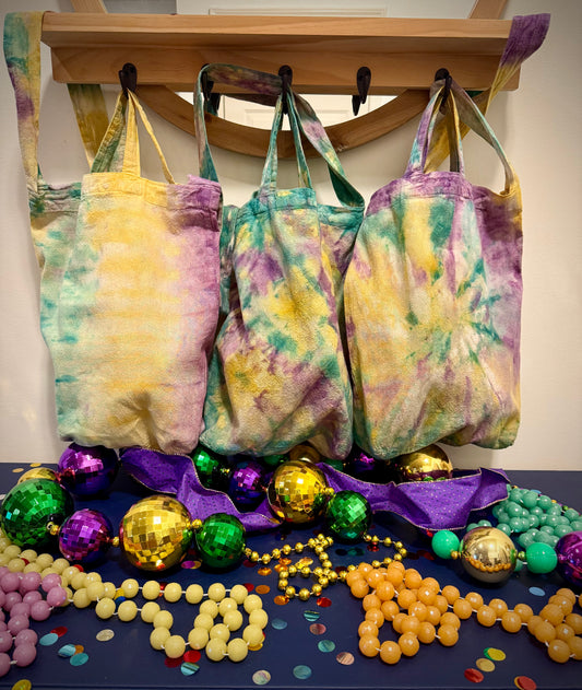 Mardi Gras Loot Bag Canvas