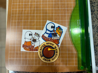Fall Vibes Ghosty Sticker