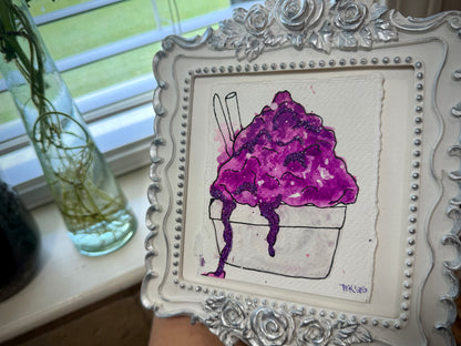 Sour Grape Snow Cone