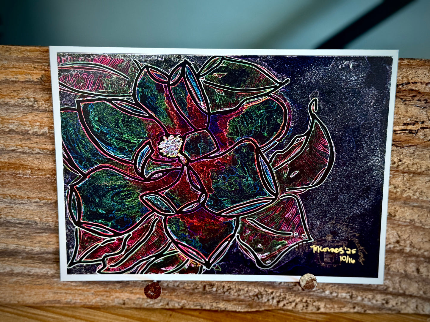 The Dark Side of Magnolia Rouge - Print