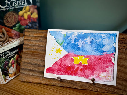 Acadiana Flag - Print