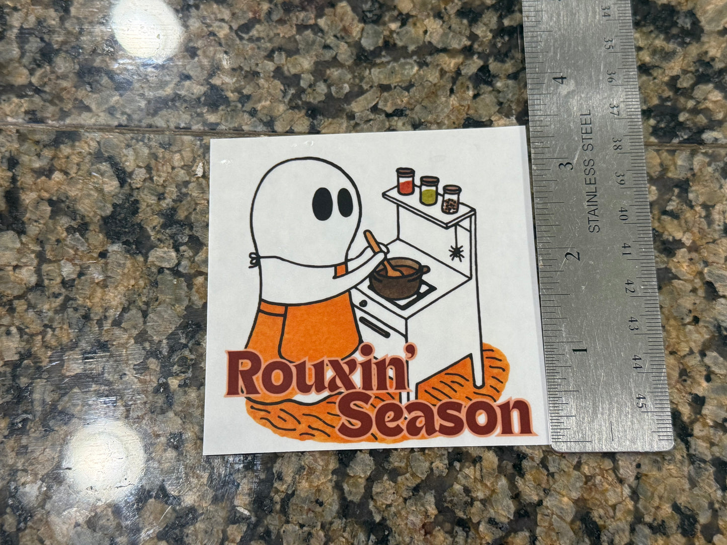 Fall Vibes Ghosty Sticker