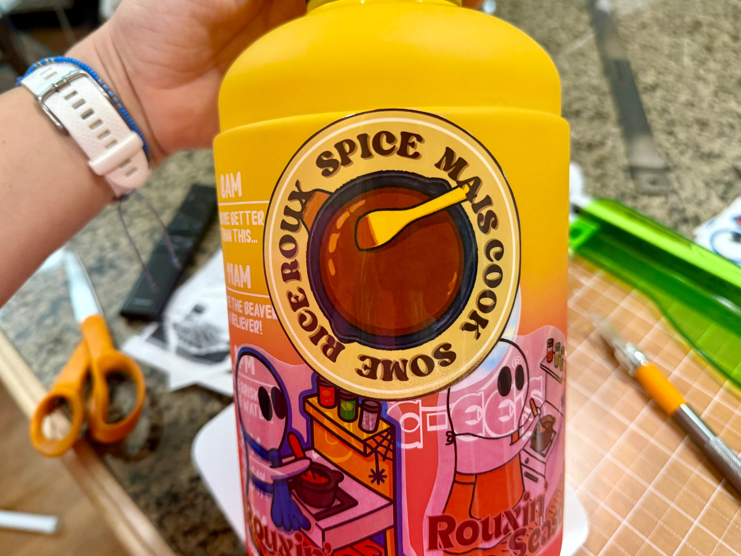 Roux Spice Mais Cook Some Rice