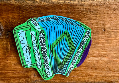 Medium Accordion Sticker