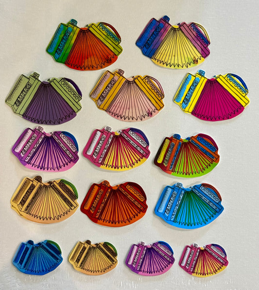 Large Accordion Sticker