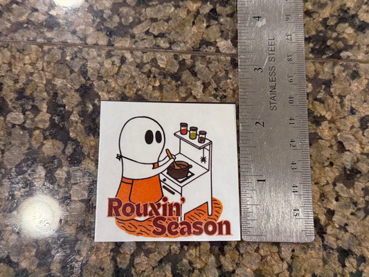 Fall Vibes Ghosty Mini Sticker