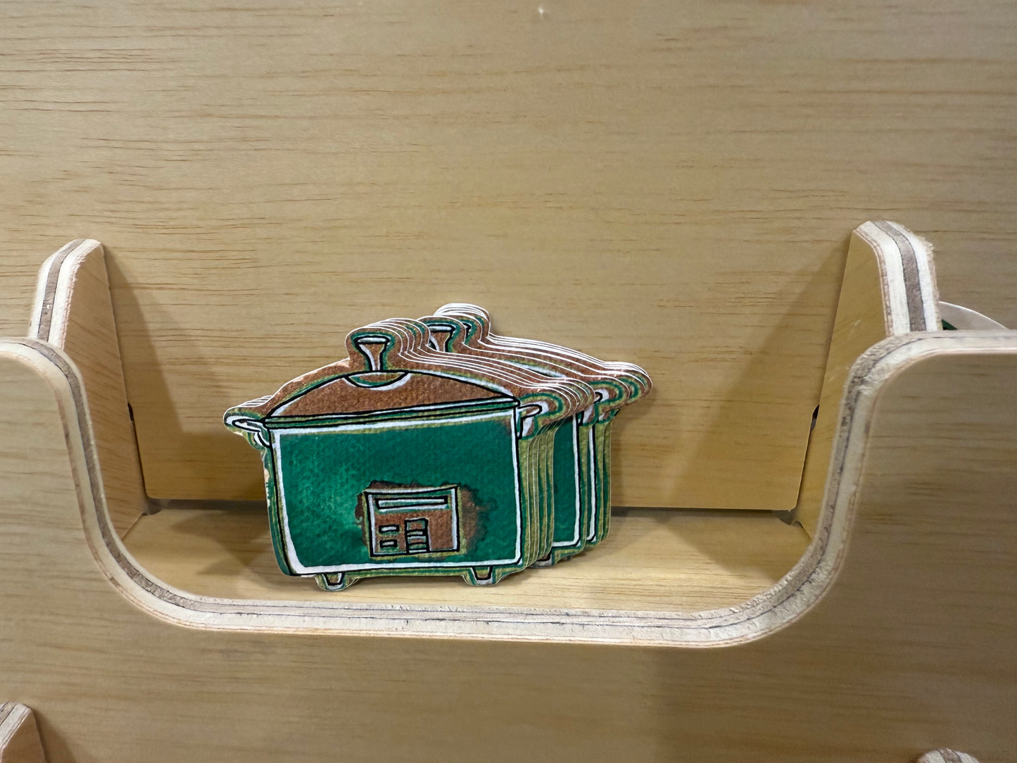 Emerald Rice Pot Sticker