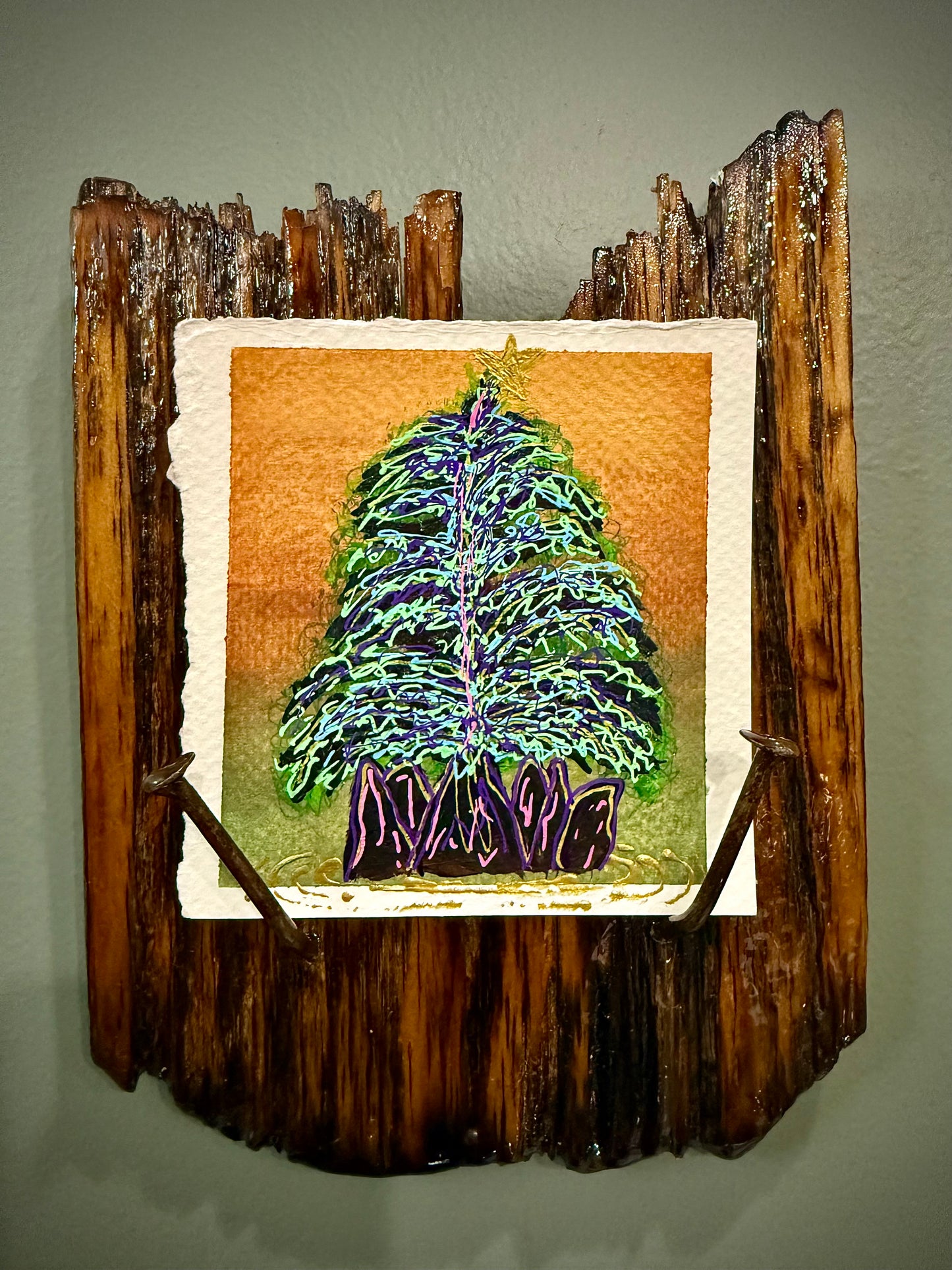 Under the Neon Moon - Christmas Cypress