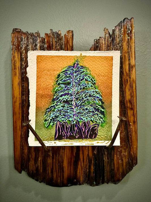 Under the Neon Moon - Christmas Cypress