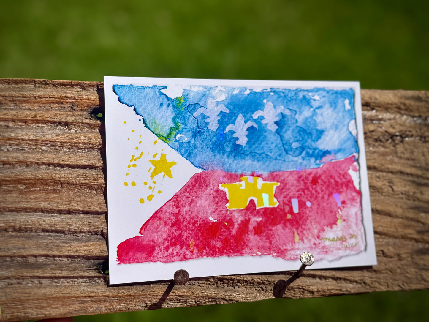 Acadiana Flag - Print
