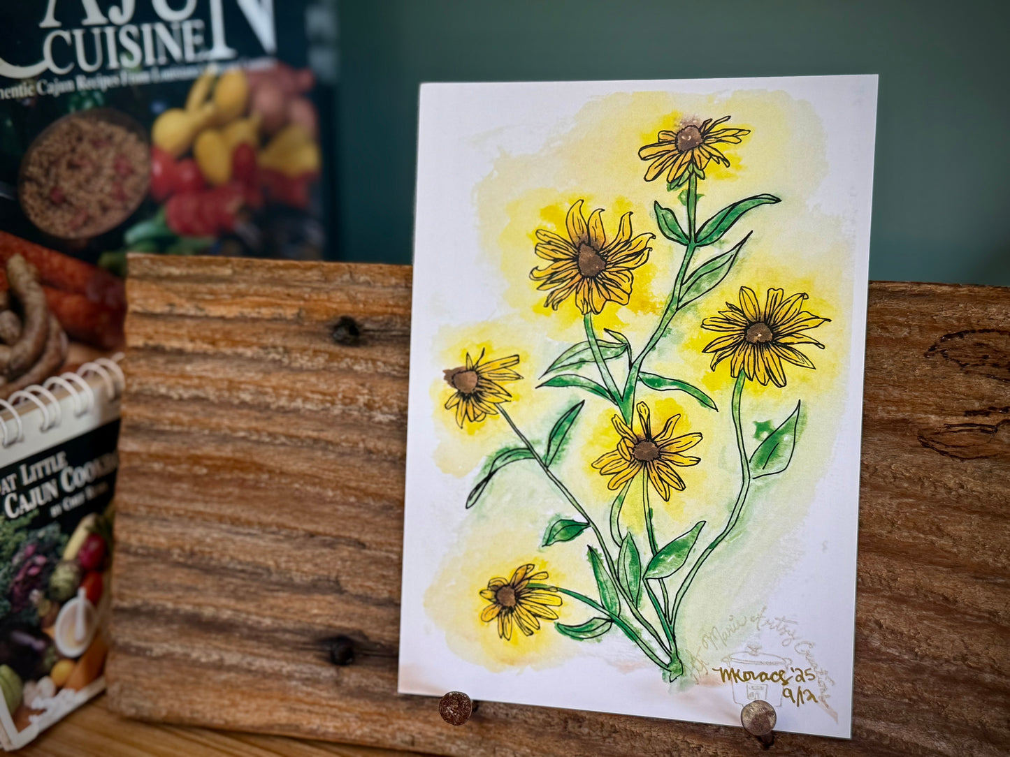 Black Eyed Susans - Print