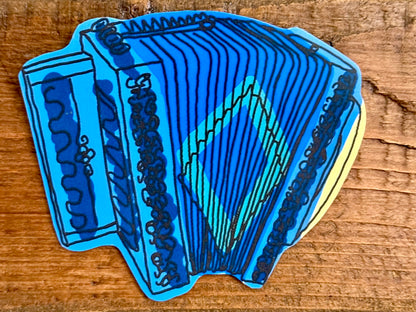 Large Accordion Sticker