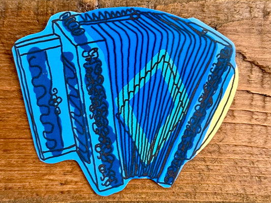 Large Accordion Sticker