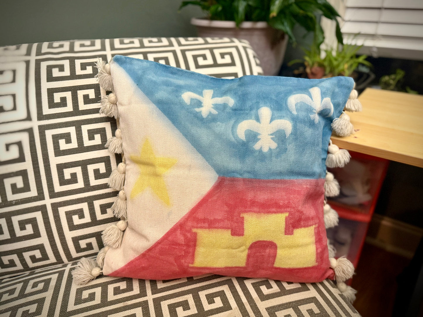 Acadiana Flag Pillow Cover