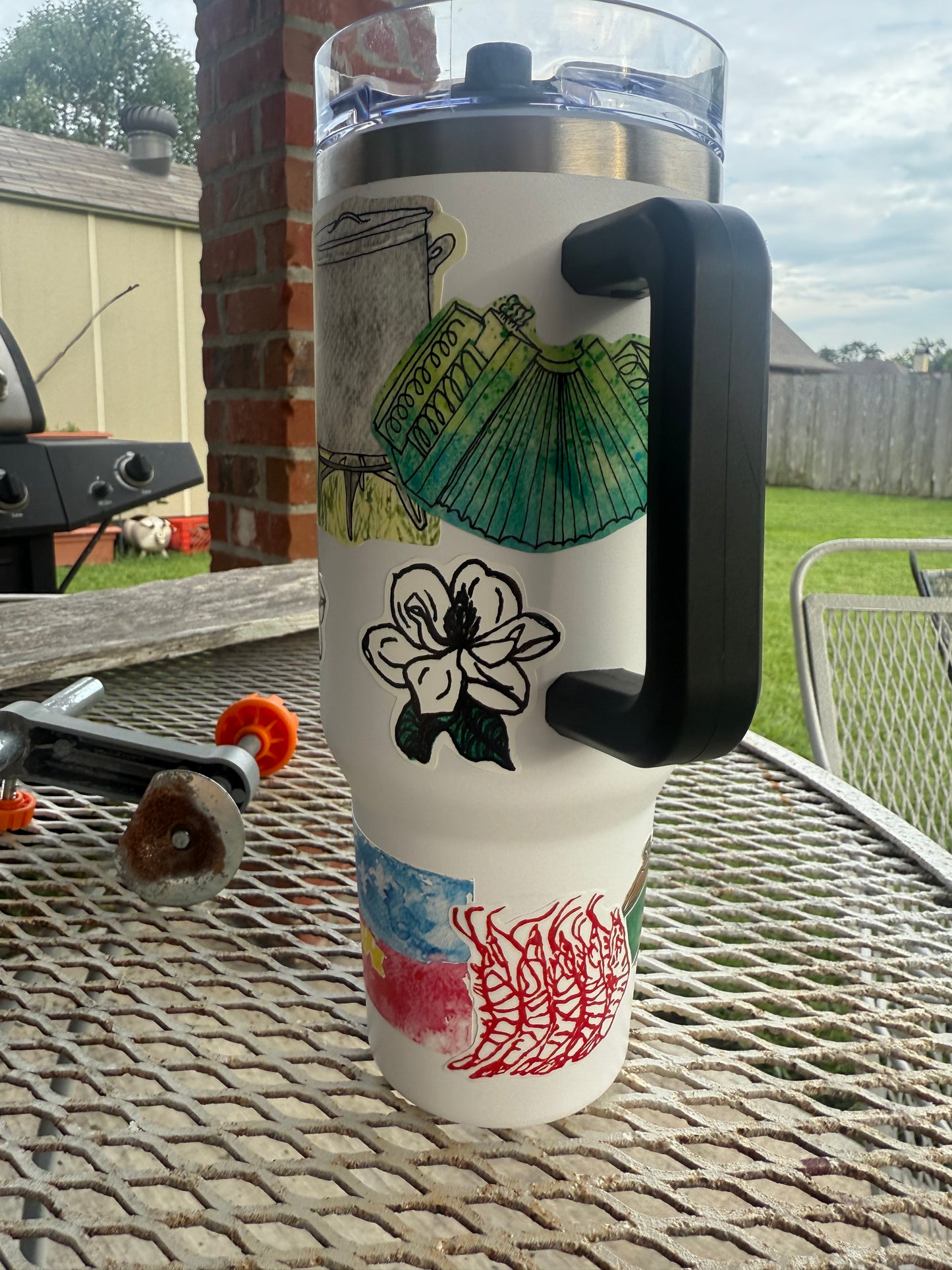 Magnolia Sticker - 2 Leaf