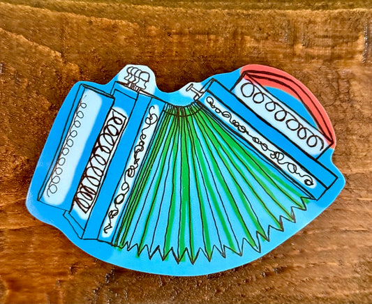 Medium Accordion Sticker