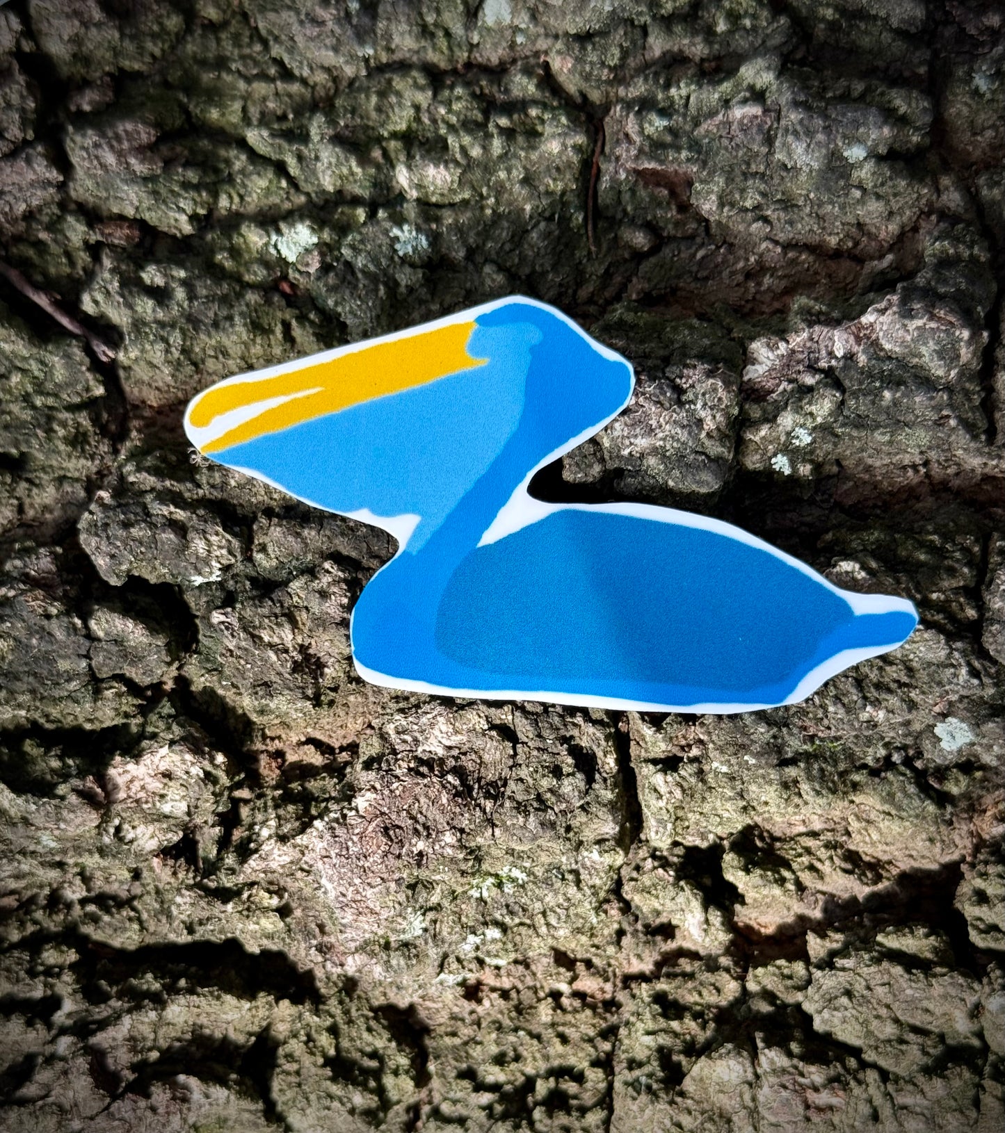 Blue Pels Sticker