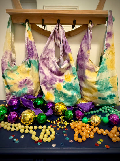 Mardi Gras Loot Hobo Bag