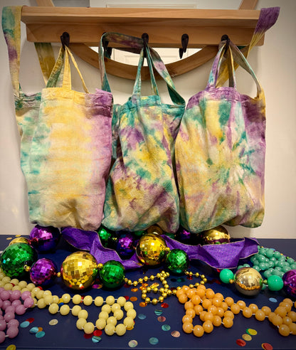 Mardi Gras Loot Bag Canvas