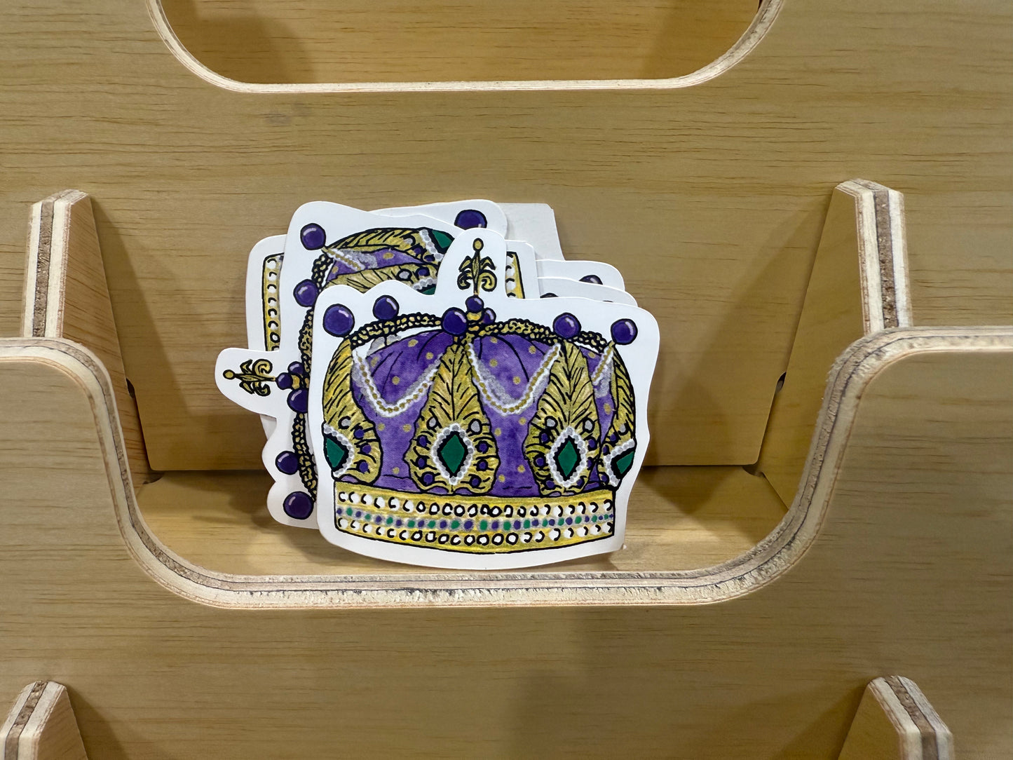 Mardi Gras Queen Sticker